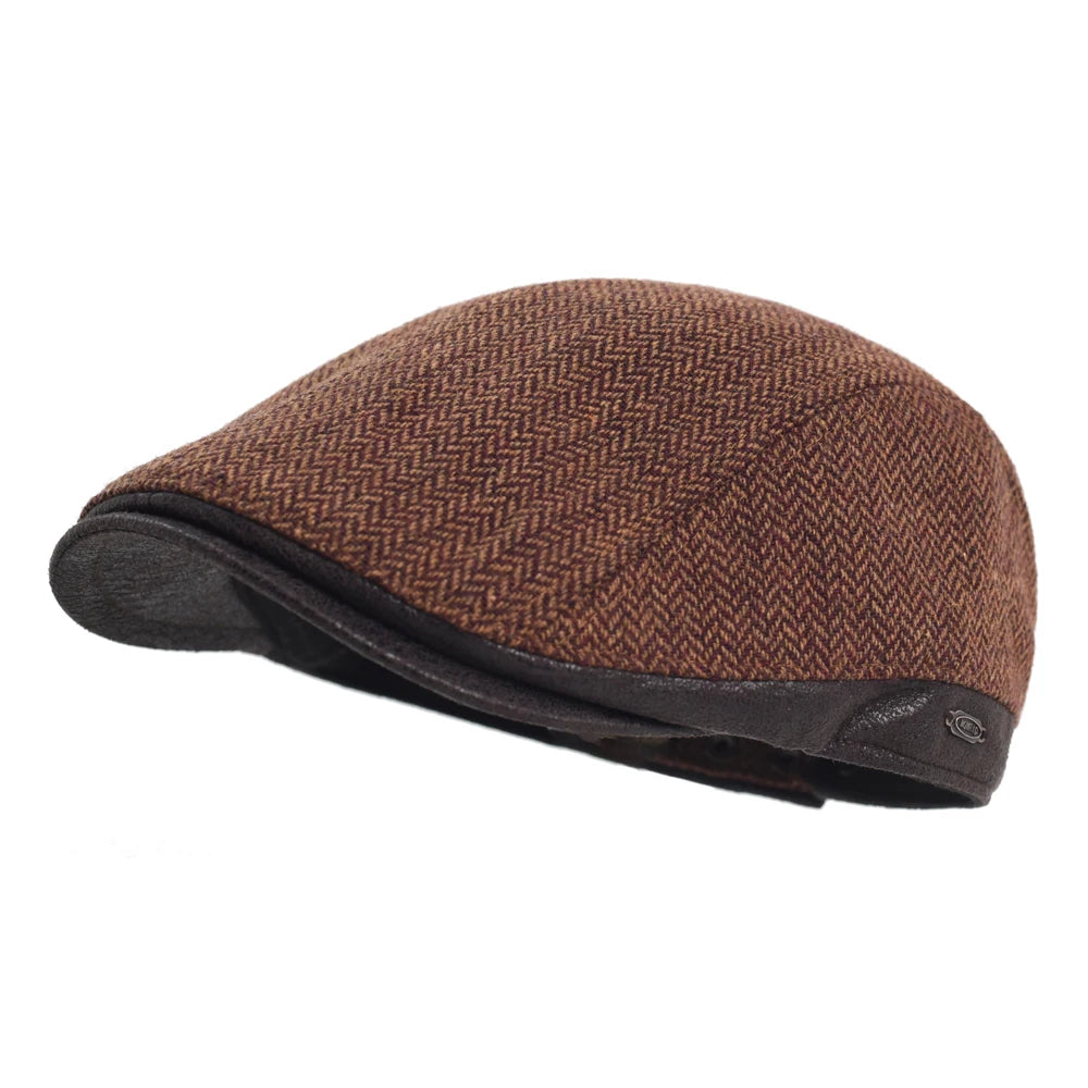Boina Masculina Harringbone