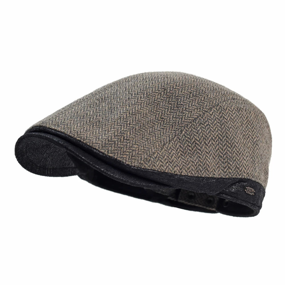 Boina Masculina Harringbone