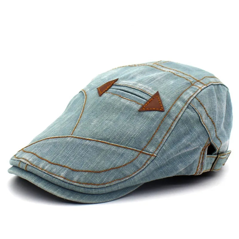 Boina Masculina Jeans Arrows