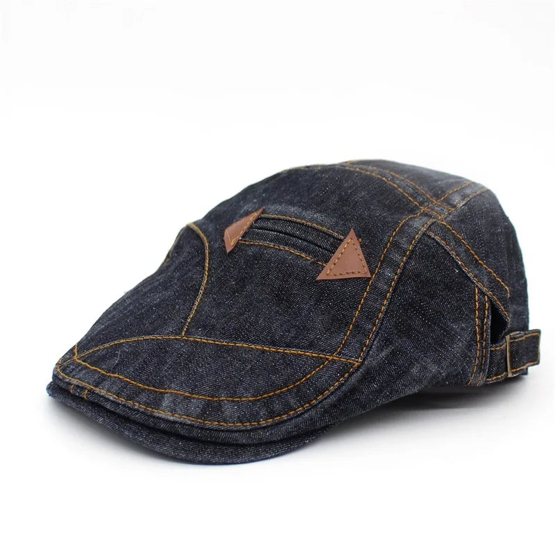 Boina Masculina Jeans Arrows