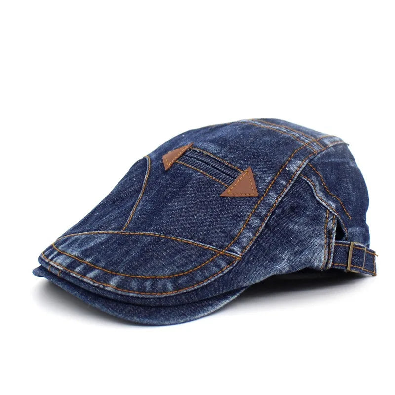 Boina Masculina Jeans Arrows