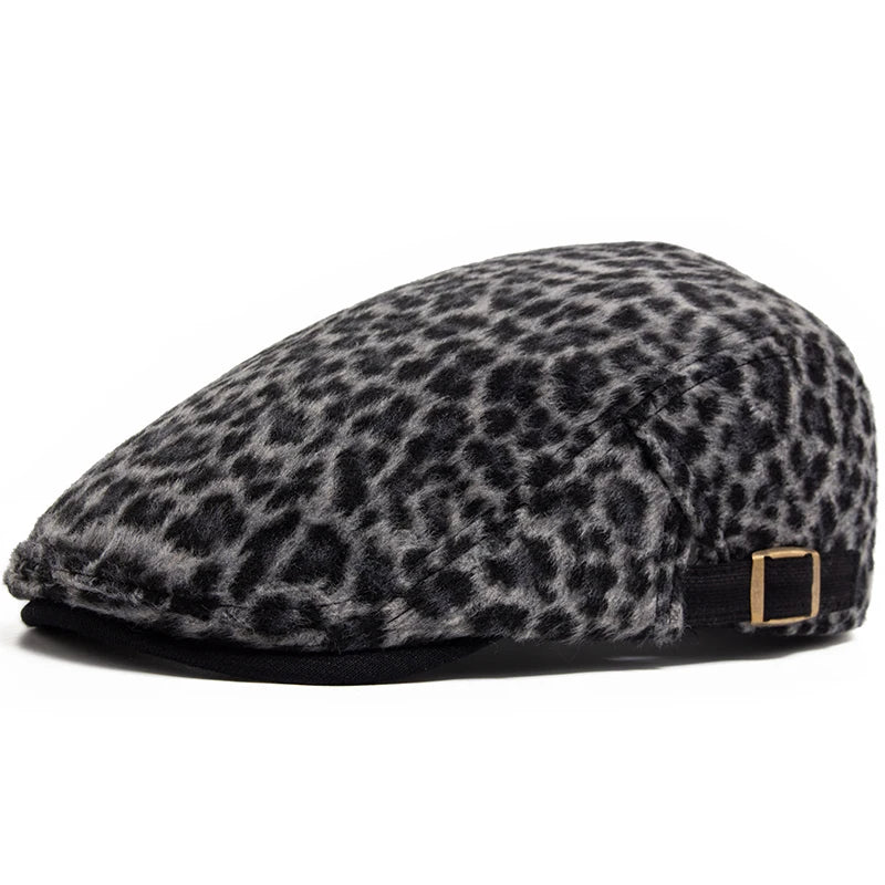 Boina Masculina Leopard