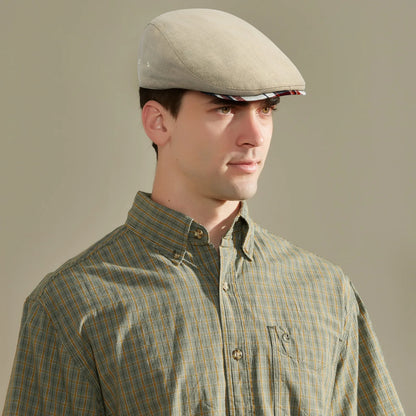 Boina Masculina Linen Cap