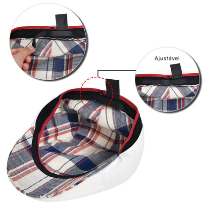 Boina Masculina Linen Cap