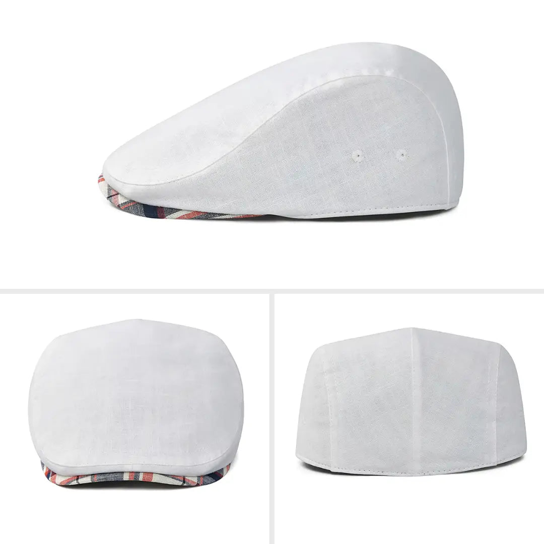 Boina Masculina Linen Cap