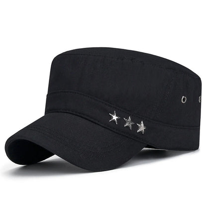 Boina Masculina Militar Stars