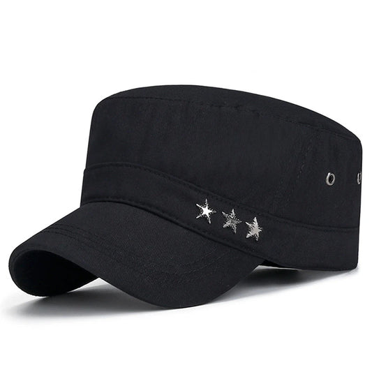 Boina Masculina Militar Stars