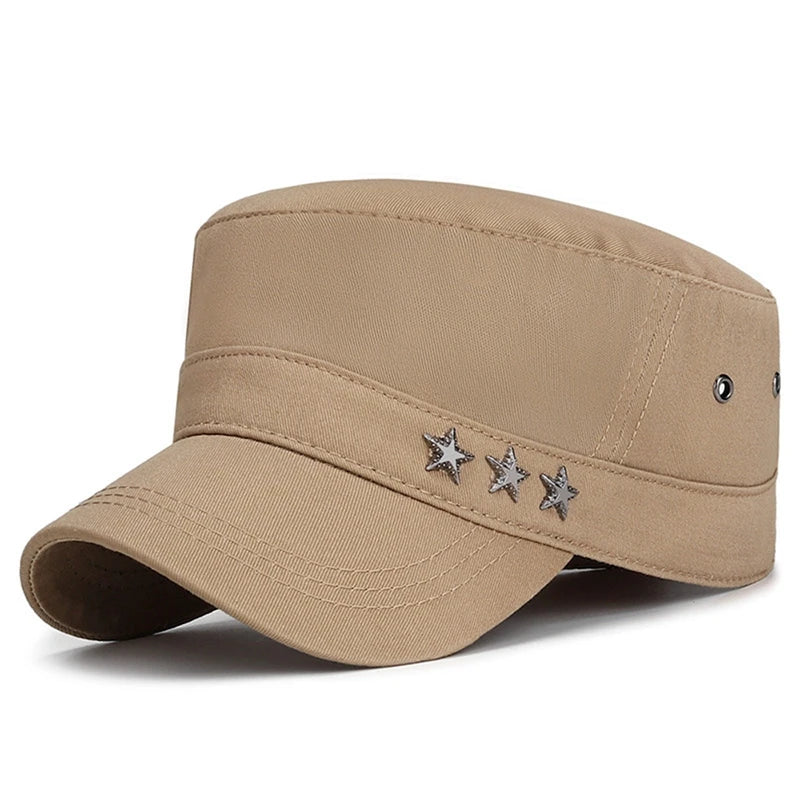 Boina Masculina Militar Stars