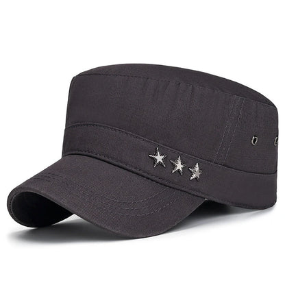 Boina Masculina Militar Stars