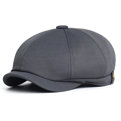 Boina Masculina Octagonal Lisa