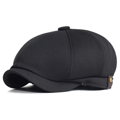 Boina Masculina Octagonal Lisa