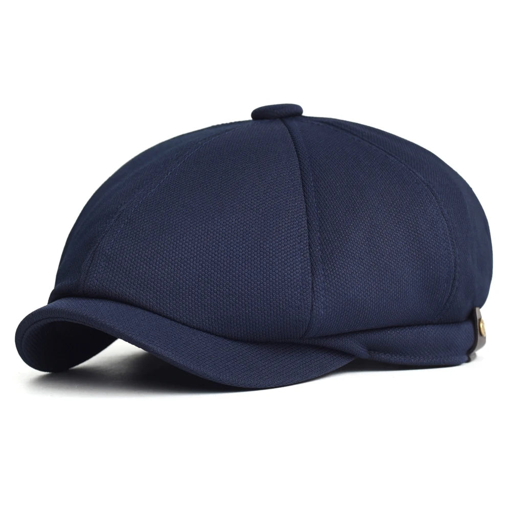 Boina Masculina Octagonal Lisa