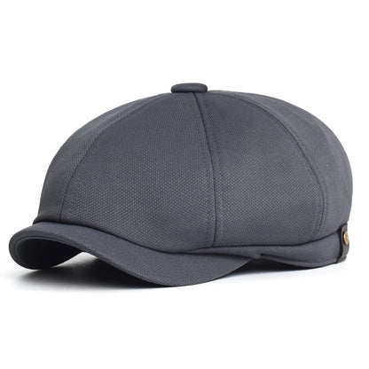 Boina Masculina Octagonal Lisa