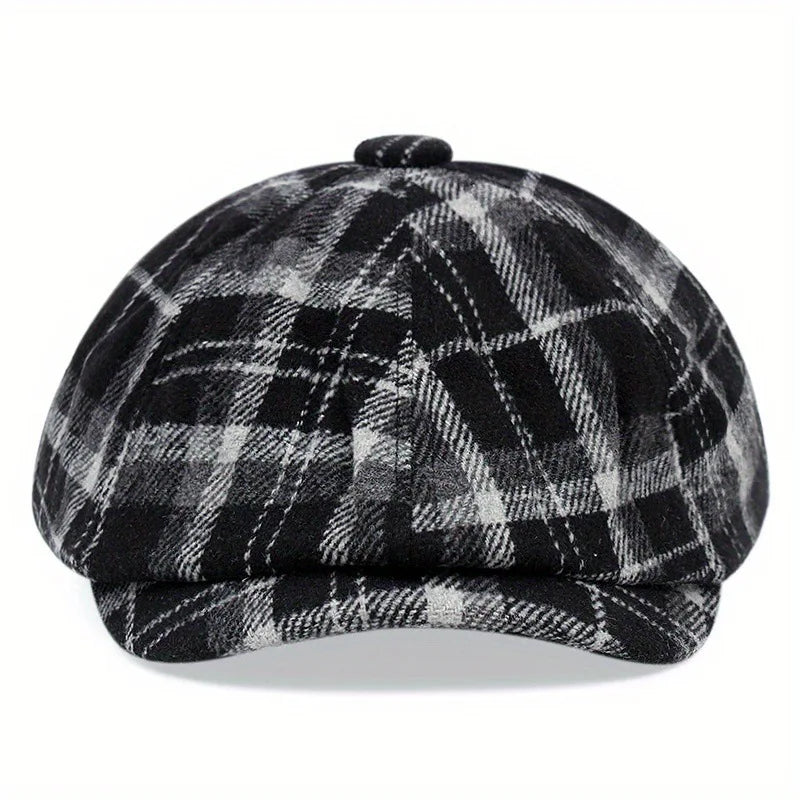 Boina Masculina Octagonal Newsboy