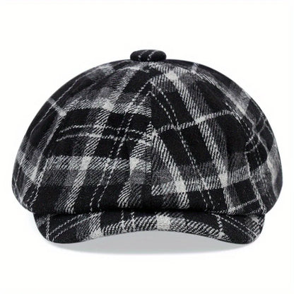 Boina Masculina Octagonal Newsboy