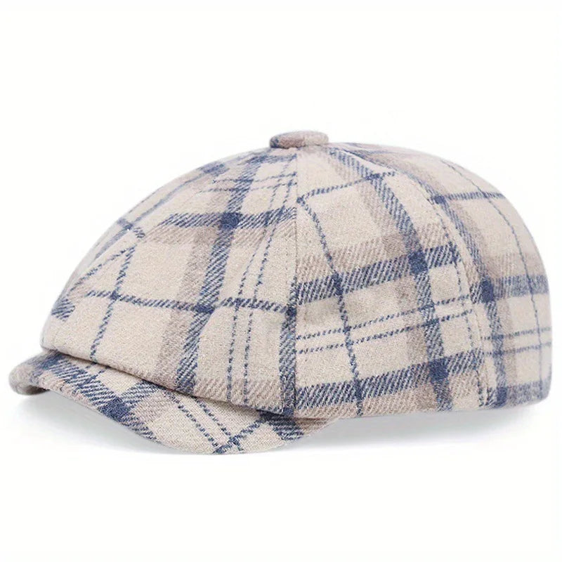 Boina Masculina Octagonal Newsboy