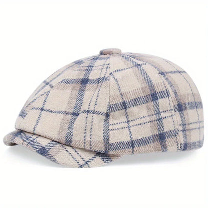 Boina Masculina Octagonal Newsboy