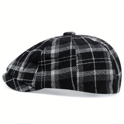 Boina Masculina Octagonal Newsboy