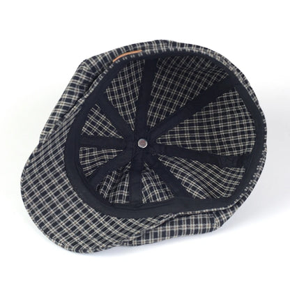 Boina Masculina Octagonal Xadrez