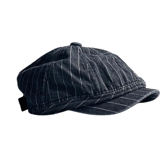 Boina Masculina Retro Stripe
