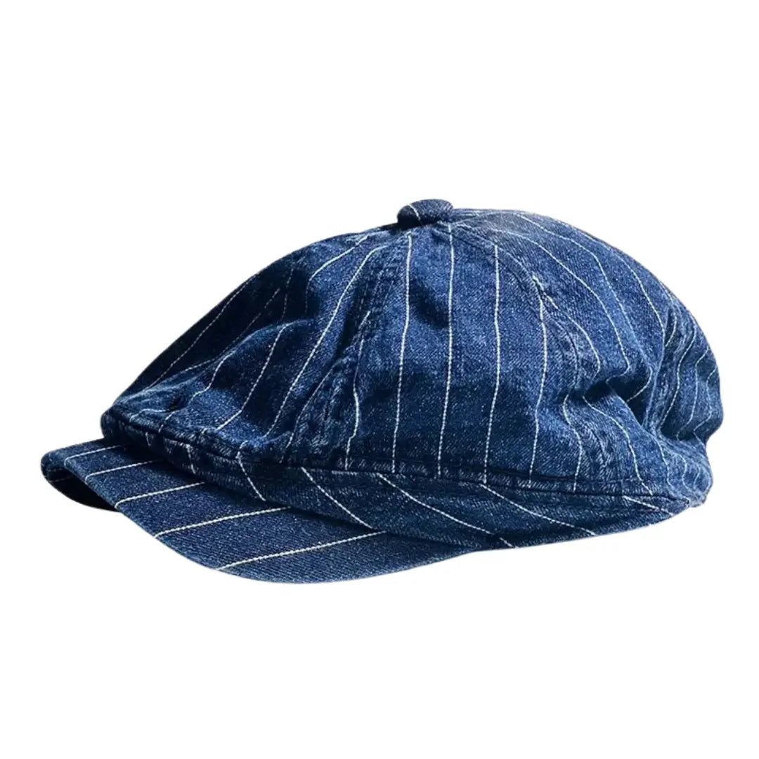 Boina Masculina Retro Stripe