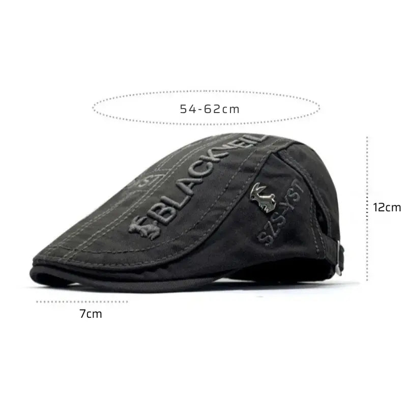 Boina Masculina Vintage Blackwell