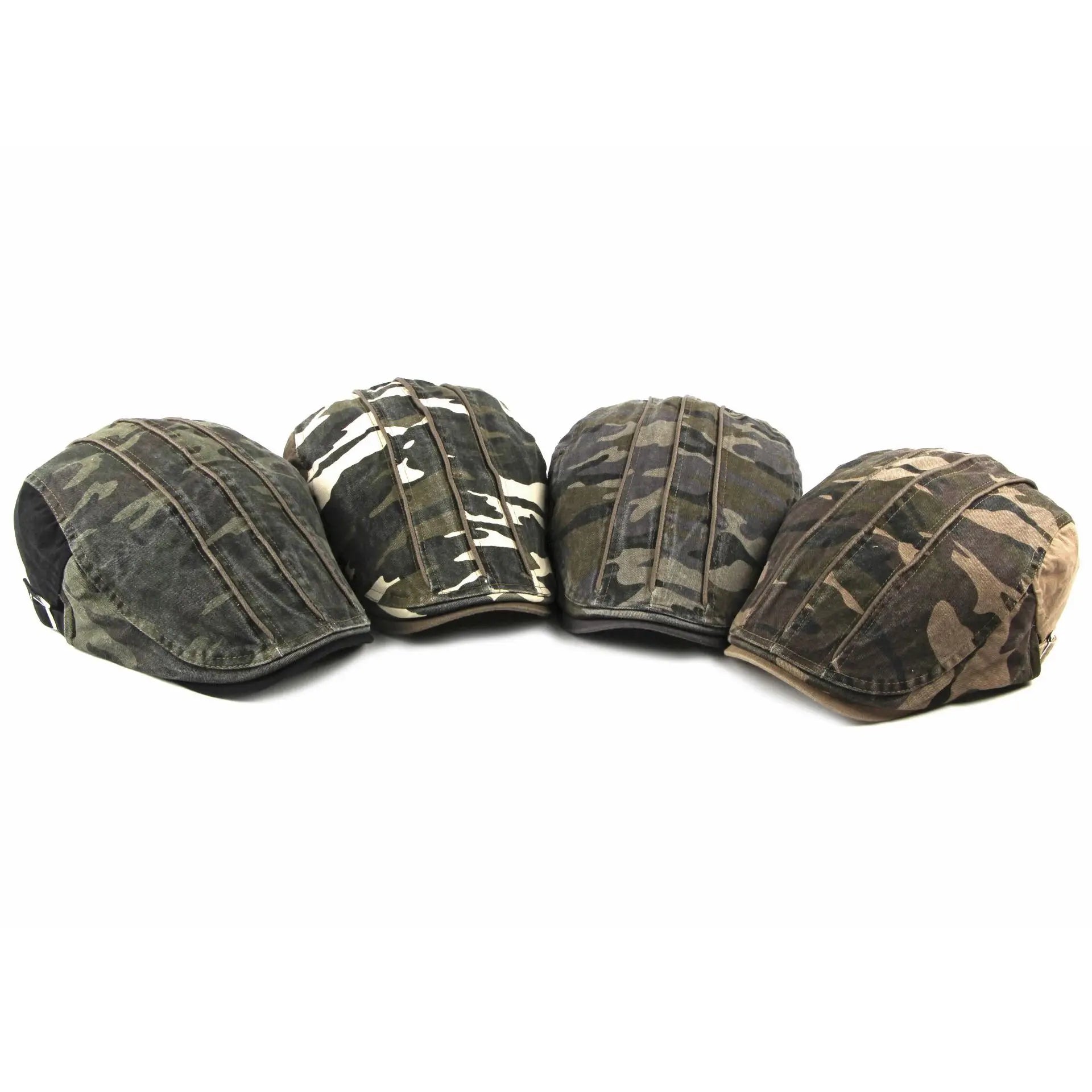 Boina Masculina Vintage Camuflada