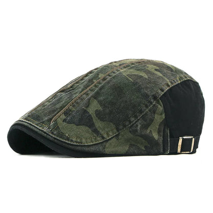 Boina Masculina Vintage Camuflada