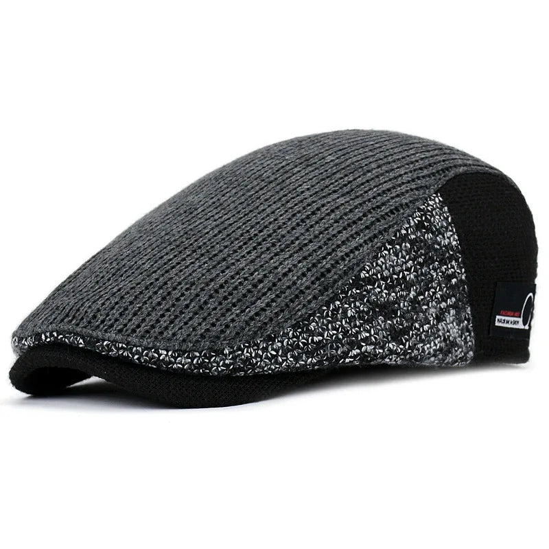 Boina Masculina Vintage Octagon