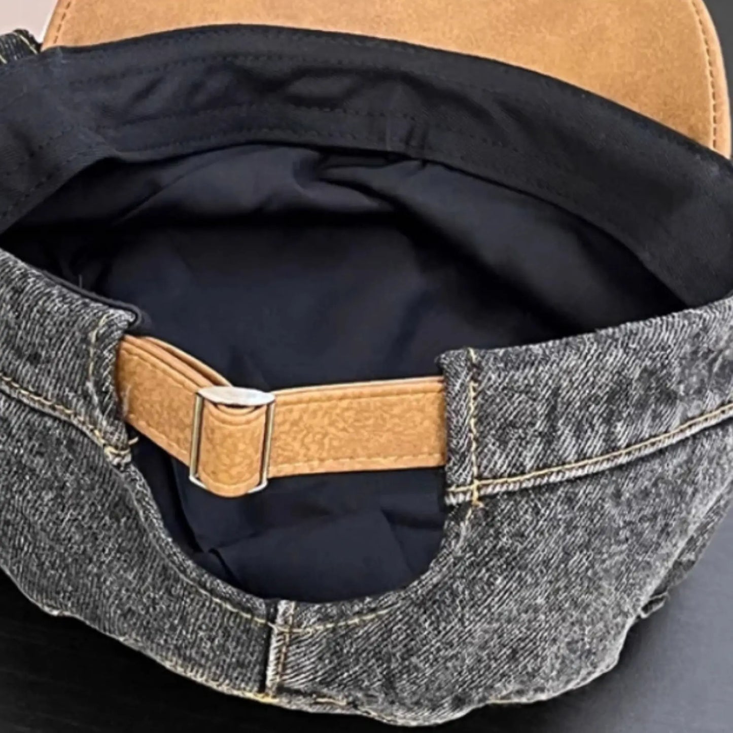 Boina Masculina Vintage Washed Flat