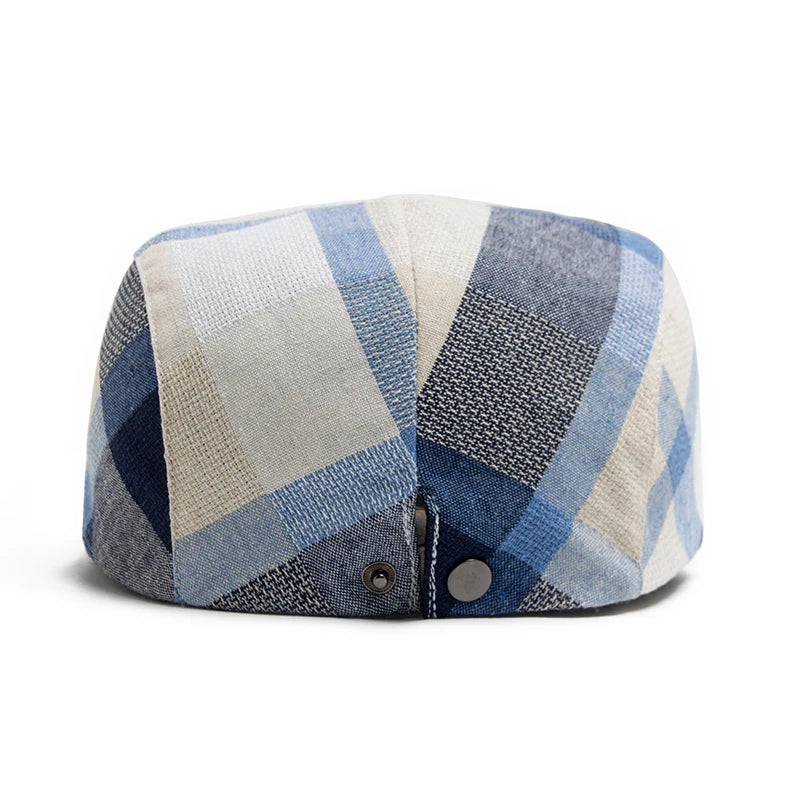 Boina Masculina Vintage Xadrez