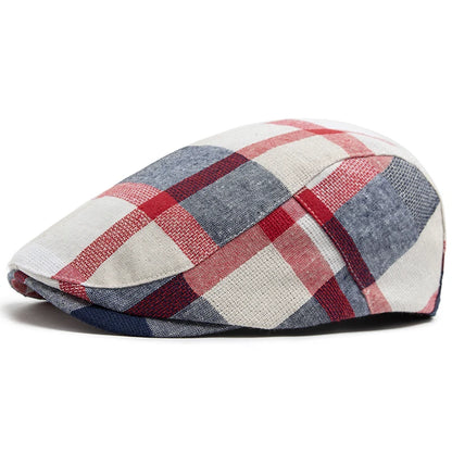 Boina Masculina Vintage Xadrez
