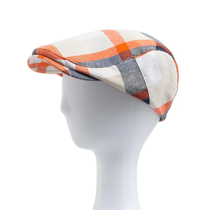 Boina Masculina Vintage Xadrez