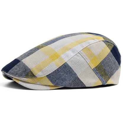 Boina Masculina Vintage Xadrez