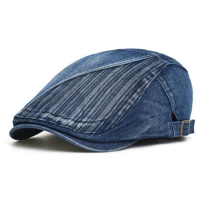 Boina Masculina Washed Jeans