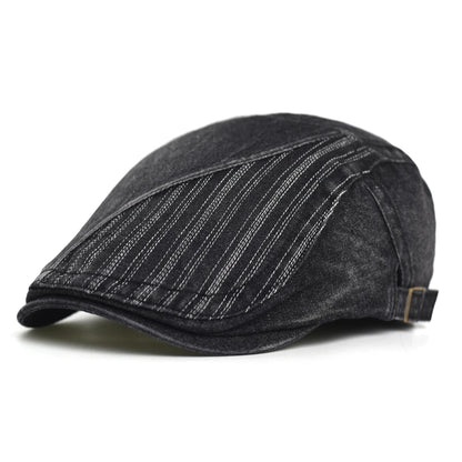 Boina Masculina Washed Jeans