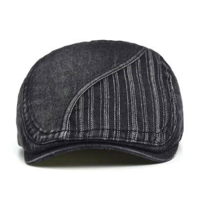 Boina Masculina Washed Jeans
