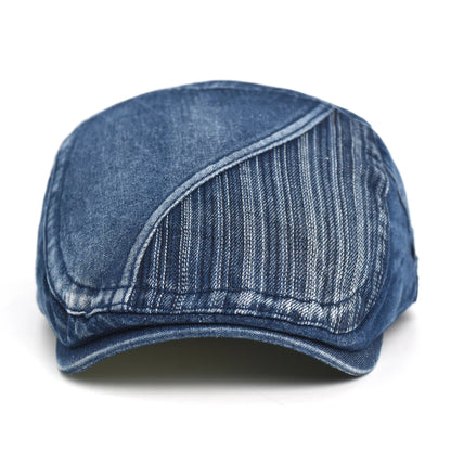 Boina Masculina Washed Jeans