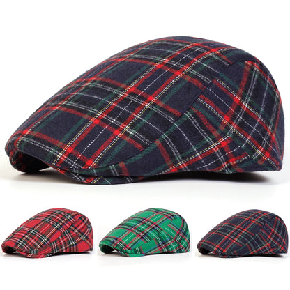 Boina Masculina Xadrez Grid