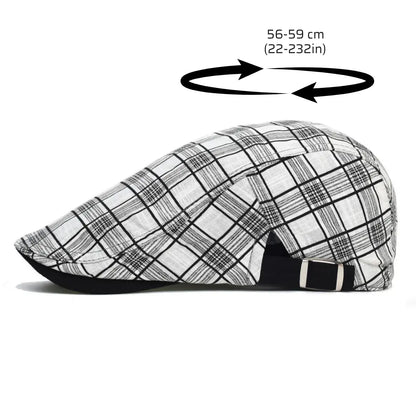 Boina Masculina Xadrez Mercury