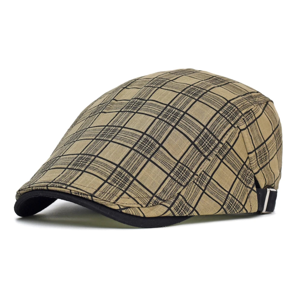 Boina Masculina Xadrez Mercury