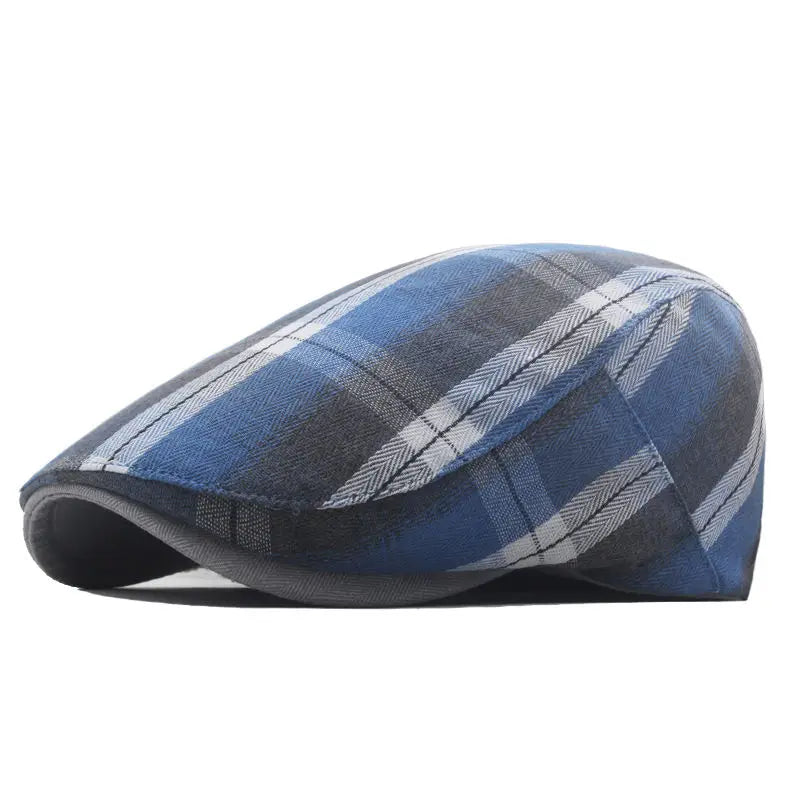 Boina Masculina Xadrez Peaked