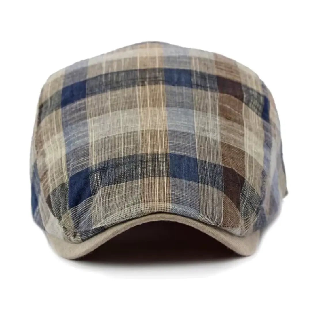 Boina Masculina Xadrez Print