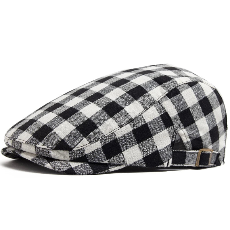 Boina Masculina Xadrez Spring