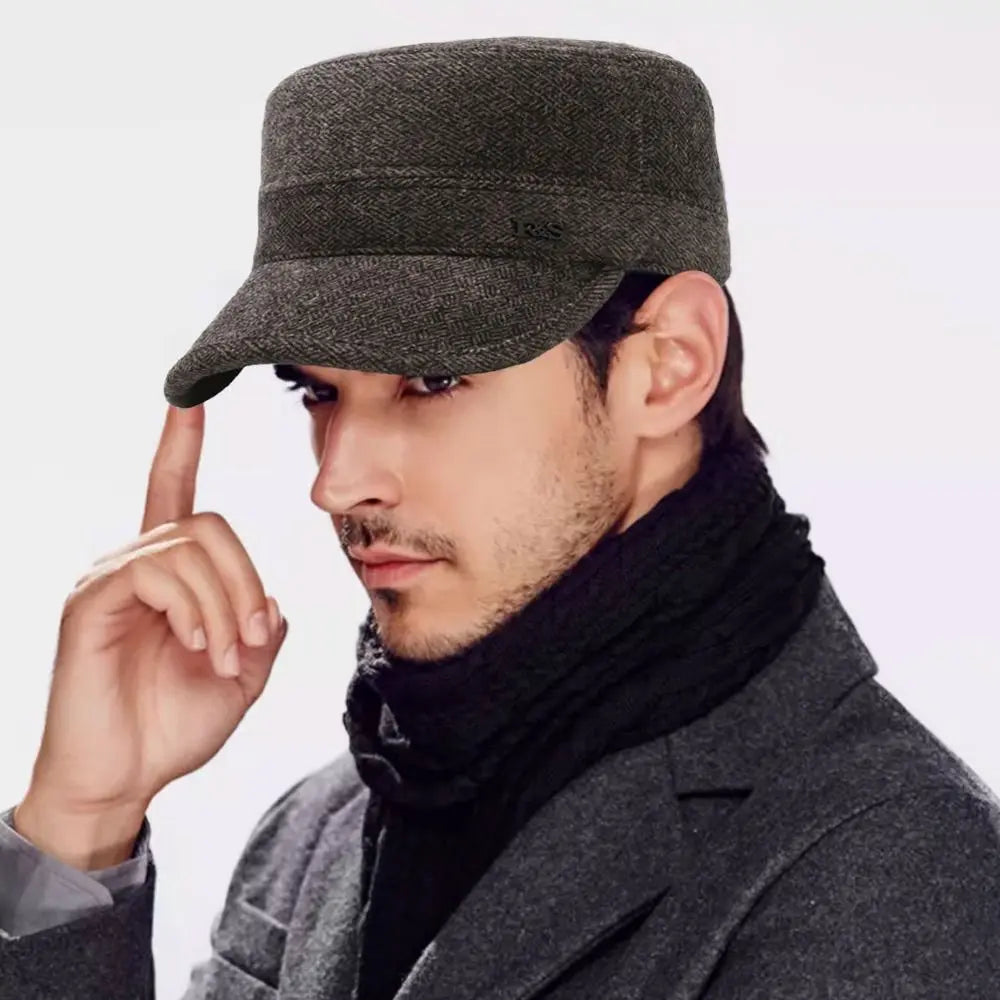 Boina Masculina de Inverno com Protetor de Orelha Winter