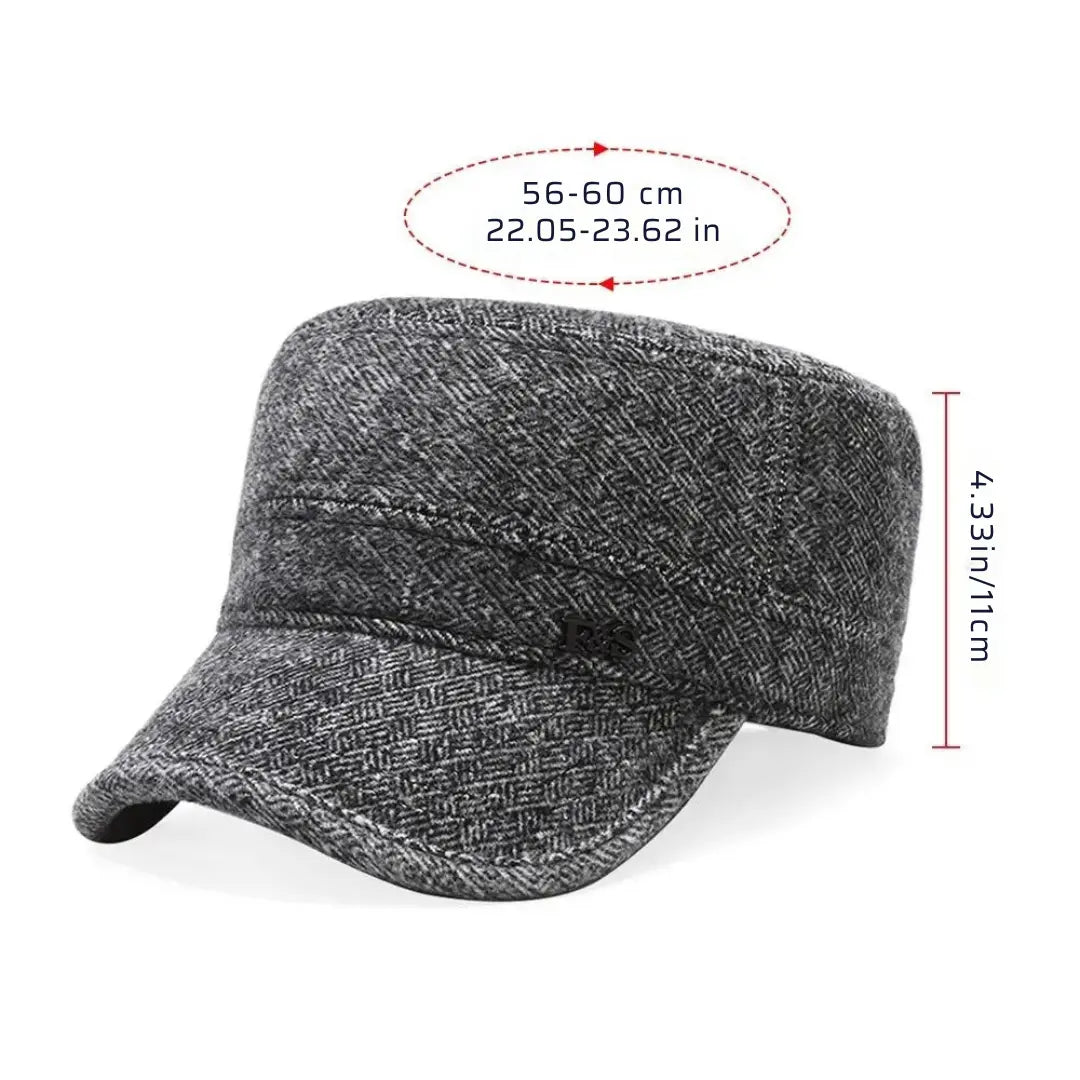 Boina Masculina de Inverno com Protetor de Orelha Winter