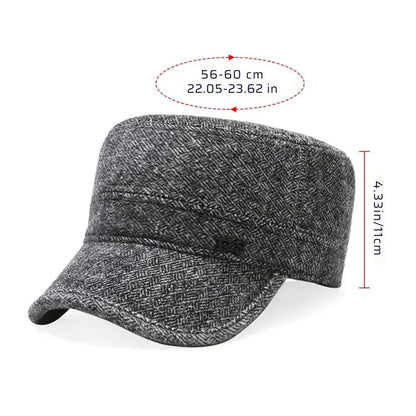 Boina Masculina de Inverno com Protetor de Orelha Winter