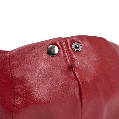 Boina Masculina em Couro Ecológico Simple