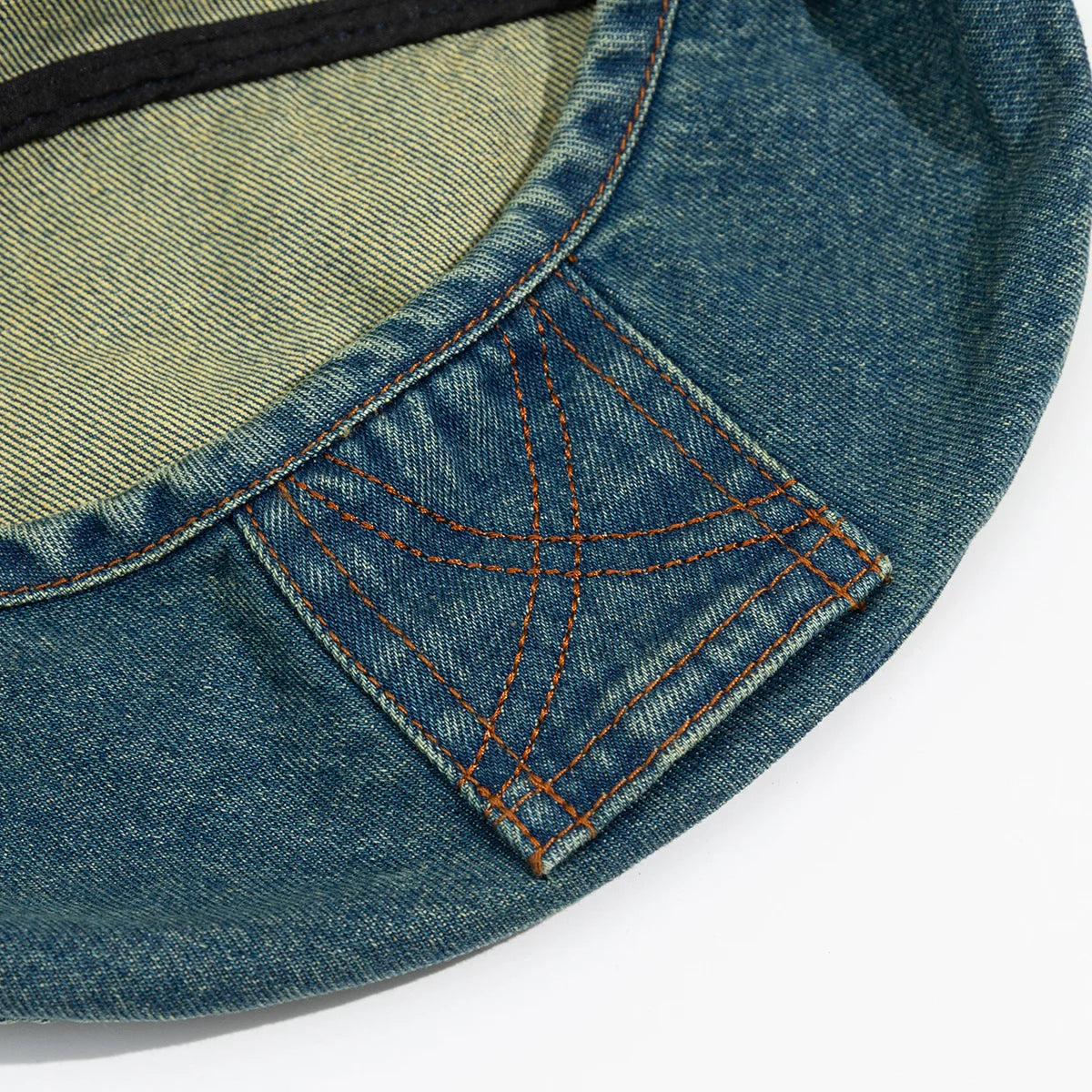 Boina Unissex Vintage Old Wash
