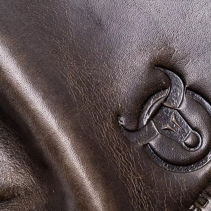 Bolsa Masculina Lateral em Couro Legítimo Bullcaptain Manly